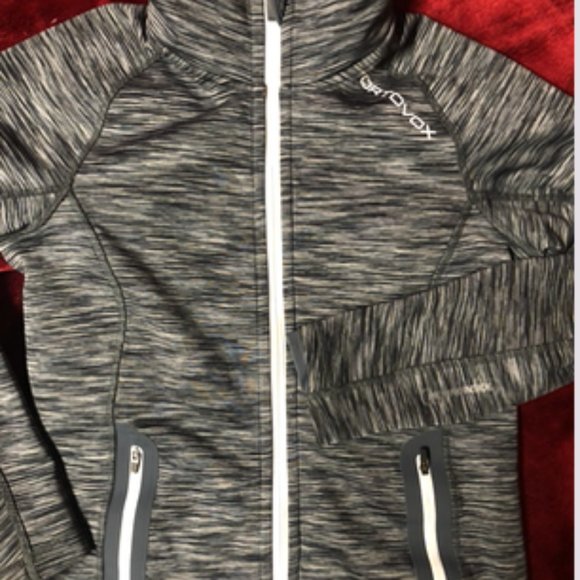 ORTOVOX Womens Size Small MERINO LIGHT MELANGE JACKET GRAY / GREY (not blue) - Picture 2 of 15